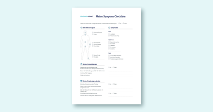 Symptom-Checkliste HAE 