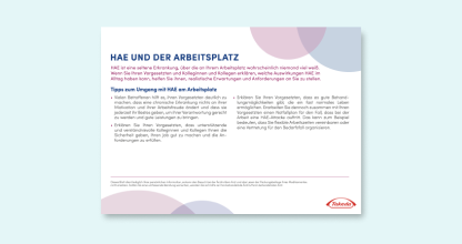 Hae und der Arbeitsplatz